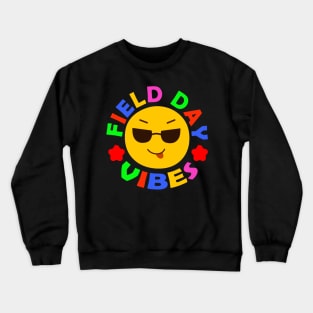 field day vibes emoji Crewneck Sweatshirt